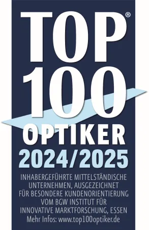 Unser Optiker in Ahrensburg gehört zu den Top100 in Deutschland.